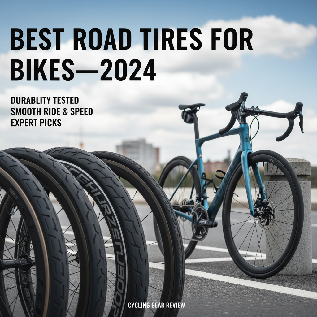 Best Road Tires for Bikes—2024 cover featuring top bike tires, expert picks, and performance highlights.